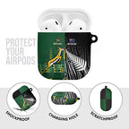 Rugby South Africa New Zealand Greatest Rivals AirPods Case Tribal Motifs
