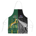 Rugby South Africa New Zealand Greatest Rivals Apron Tribal Motifs