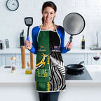 Rugby South Africa New Zealand Greatest Rivals Apron Tribal Motifs