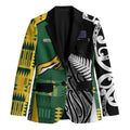 Custom Rugby South Africa New Zealand Greatest Rivals Blazer Tribal Motifs