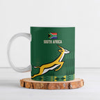 Rugby South Africa New Zealand Greatest Rivals Ceramic Mug Tribal Motifs