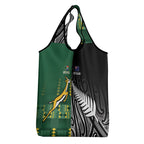 Rugby South Africa New Zealand Greatest Rivals Grocery Bag Tribal Motifs