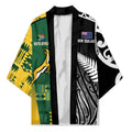 Custom Rugby South Africa New Zealand Greatest Rivals Kimono Tribal Motifs