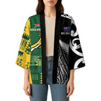 Custom Rugby South Africa New Zealand Greatest Rivals Kimono Tribal Motifs