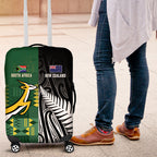Rugby South Africa New Zealand Greatest Rivals Luggage Cover Tribal Motifs