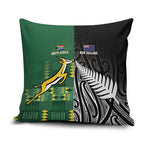 Rugby South Africa New Zealand Greatest Rivals Pillow Cover Tribal Motifs