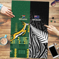 Rugby South Africa New Zealand Greatest Rivals Puzzle Tribal Motifs