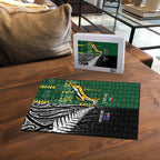 Rugby South Africa New Zealand Greatest Rivals Puzzle Tribal Motifs