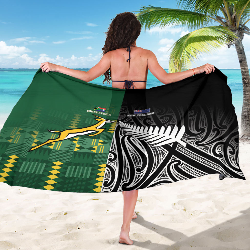 Rugby South Africa New Zealand Greatest Rivals Sarong Tribal Motifs