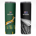 Rugby South Africa New Zealand Greatest Rivals Skinny Tumbler Tribal Motifs