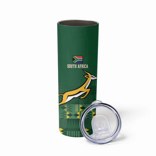 Rugby South Africa New Zealand Greatest Rivals Skinny Tumbler Tribal Motifs