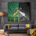 Rugby South Africa New Zealand Greatest Rivals Tapestry Tribal Motifs
