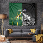 Rugby South Africa New Zealand Greatest Rivals Tapestry Tribal Motifs