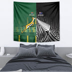 Rugby South Africa New Zealand Greatest Rivals Tapestry Tribal Motifs
