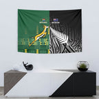 Rugby South Africa New Zealand Greatest Rivals Tapestry Tribal Motifs