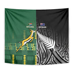 Rugby South Africa New Zealand Greatest Rivals Tapestry Tribal Motifs