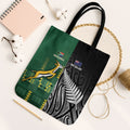 Rugby South Africa New Zealand Greatest Rivals Tote Bag Tribal Motifs