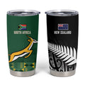 Rugby South Africa New Zealand Greatest Rivals Tumbler Cup Tribal Motifs