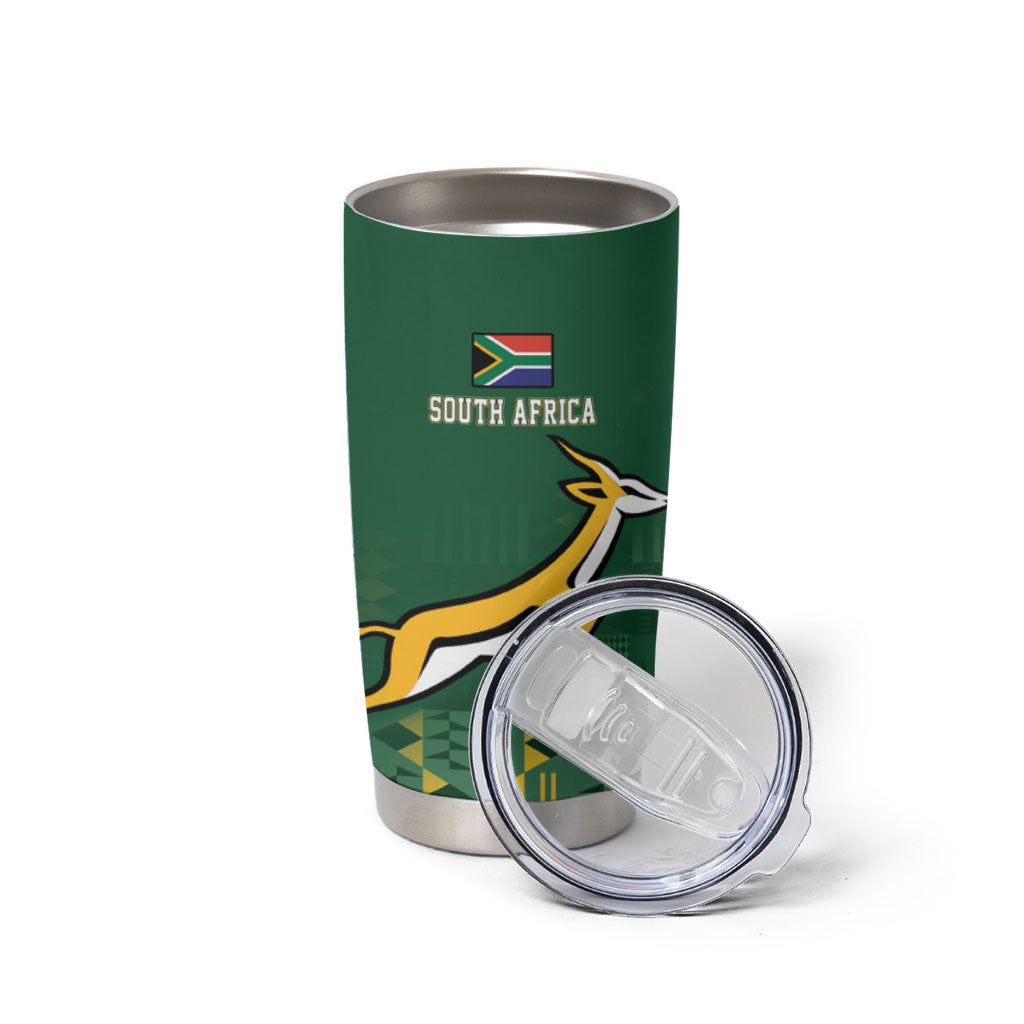 Rugby South Africa New Zealand Greatest Rivals Tumbler Cup Tribal Motifs