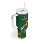 Rugby South Africa New Zealand Greatest Rivals Tumbler With Handle Tribal Motifs
