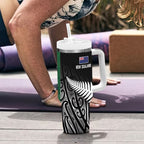 Rugby South Africa New Zealand Greatest Rivals Tumbler With Handle Tribal Motifs