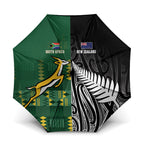 Rugby South Africa New Zealand Greatest Rivals Umbrella Tribal Motifs
