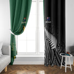 Rugby South Africa New Zealand Greatest Rivals Window Curtain Tribal Motifs