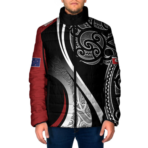 Aotearoa Maori Rugby Custom Padded Jacket Kapa O Pango