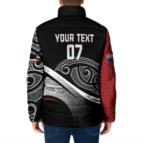 Aotearoa Maori Rugby Custom Padded Jacket Kapa O Pango