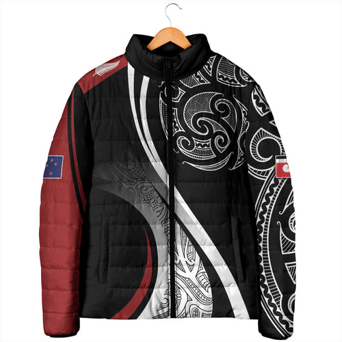 Aotearoa Maori Rugby Custom Padded Jacket Kapa O Pango