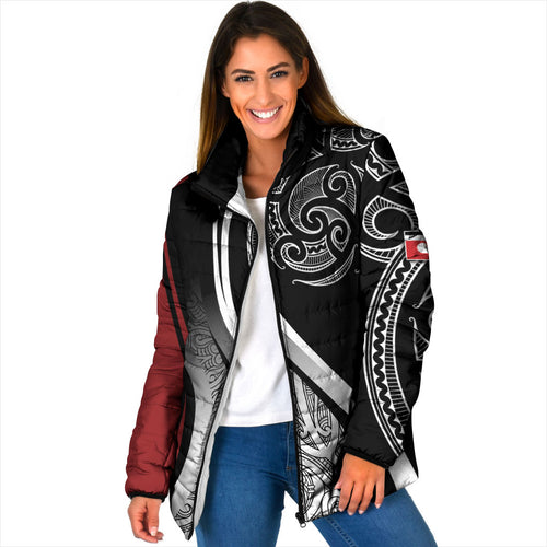 Aotearoa Maori Rugby Custom Padded Jacket Kapa O Pango