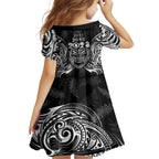 custom-new-zealand-rugby-kid-short-sleeve-dress-2023-world-cup-aotearoa-haka-face