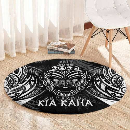 custom-new-zealand-rugby-round-carpet-2023-world-cup-aotearoa-haka-face