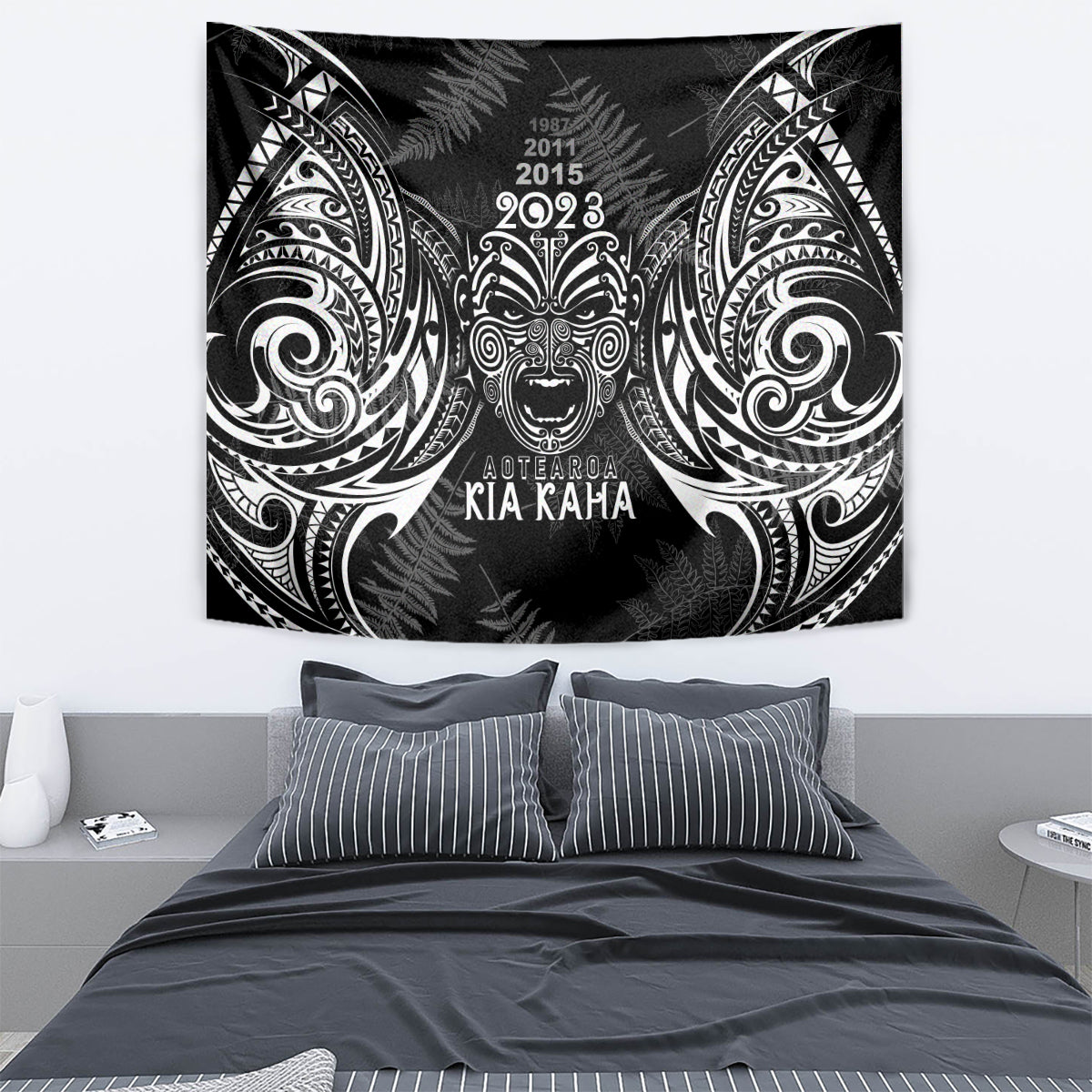 custom-new-zealand-rugby-tapestry-2023-world-cup-aotearoa-haka-face