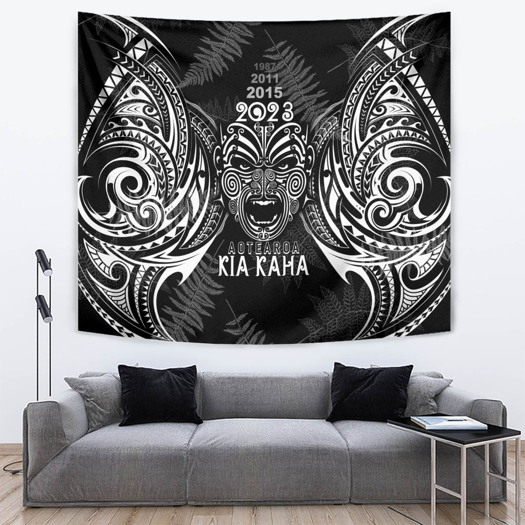 custom-new-zealand-rugby-tapestry-2023-world-cup-aotearoa-haka-face