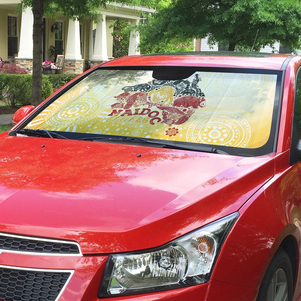 First Nations NAIDOC Week 2026 Auto Sun Shade Aussie Zodiacs