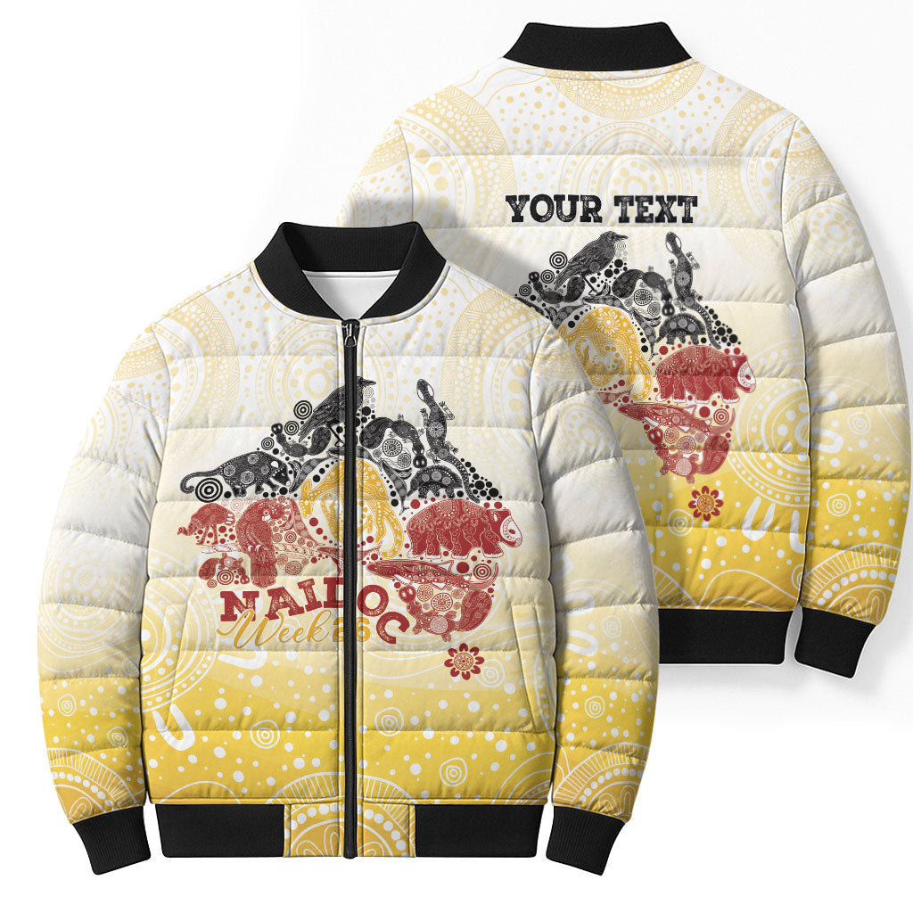 First Nations NAIDOC Week 2026 Personalized Bomber Puffer Jacket Aussie Zodiacs