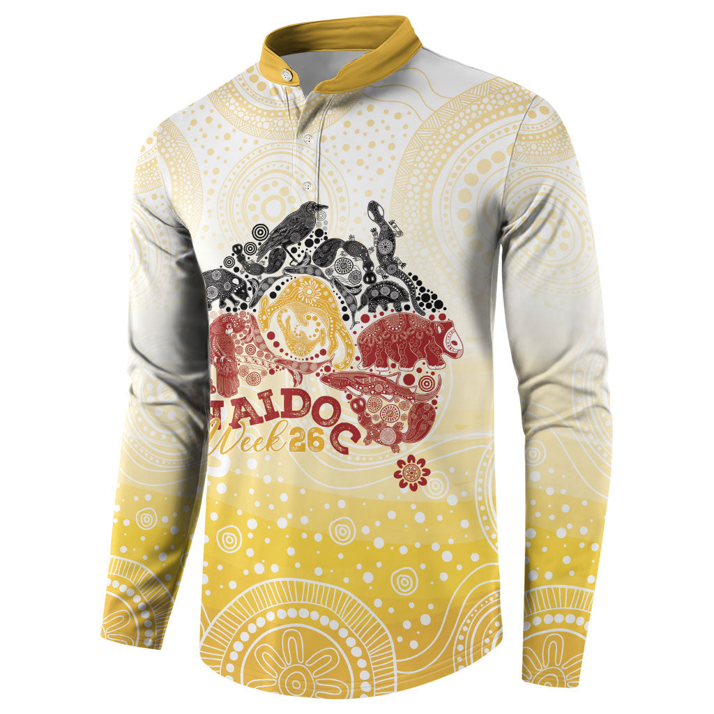 First Nations NAIDOC Week 2026 Personalized Button Sweatshirt Aussie Zodiacs