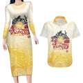 First Nations NAIDOC Week 2026 Personalized Couples Matching Long Sleeve Bodycon Dress and Hawaiian Shirt Aussie Zodiacs