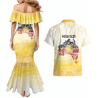 First Nations NAIDOC Week 2026 Personalized Couples Matching Mermaid Dress and Hawaiian Shirt Aussie Zodiacs