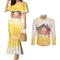 First Nations NAIDOC Week 2026 Personalized Couples Matching Mermaid Dress and Long Sleeve Button Shirt Aussie Zodiacs