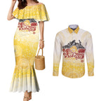 First Nations NAIDOC Week 2026 Personalized Couples Matching Mermaid Dress and Long Sleeve Button Shirt Aussie Zodiacs