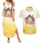 First Nations NAIDOC Week 2026 Personalized Couples Matching Summer Maxi Dress and Hawaiian Shirt Aussie Zodiacs