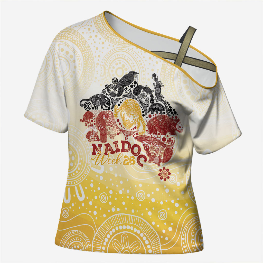 First Nations NAIDOC Week 2026 Personalized Cross Shoulder Shirt Aussie Zodiacs