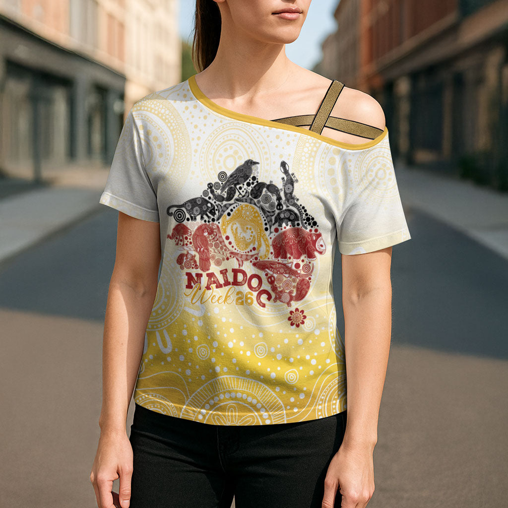 First Nations NAIDOC Week 2026 Personalized Cross Shoulder Shirt Aussie Zodiacs