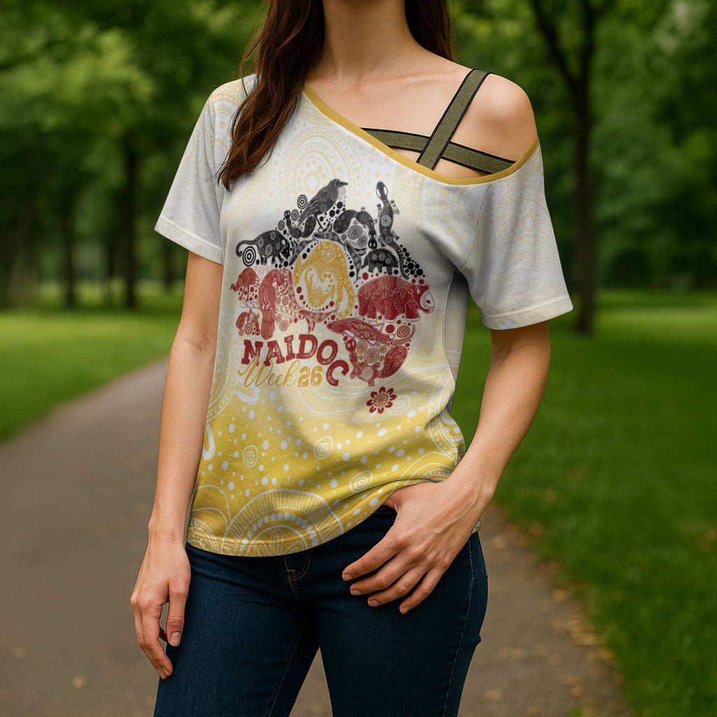 First Nations NAIDOC Week 2026 Personalized Cross Shoulder Shirt Aussie Zodiacs