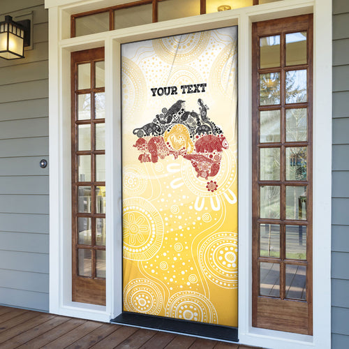 First Nations NAIDOC Week 2026 Personalized Door Cover Aussie Zodiacs