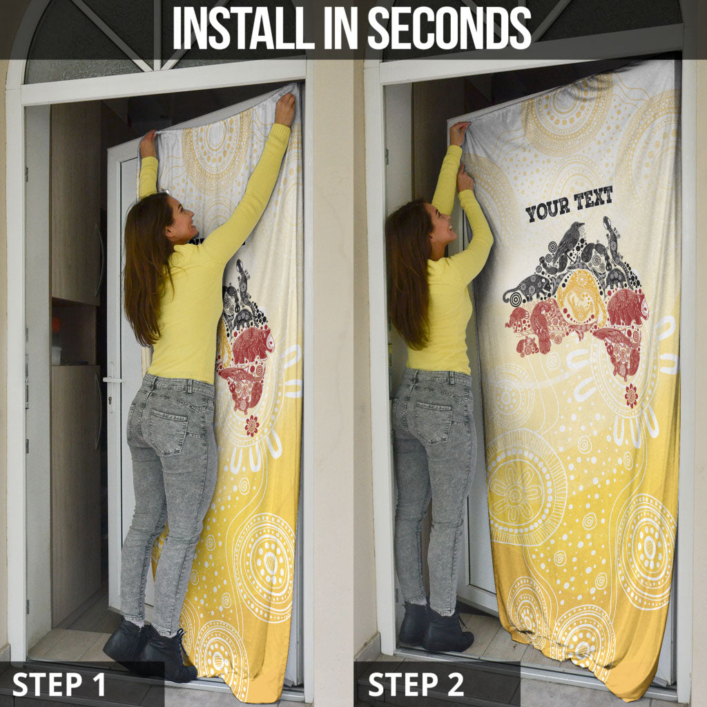 First Nations NAIDOC Week 2026 Personalized Door Cover Aussie Zodiacs