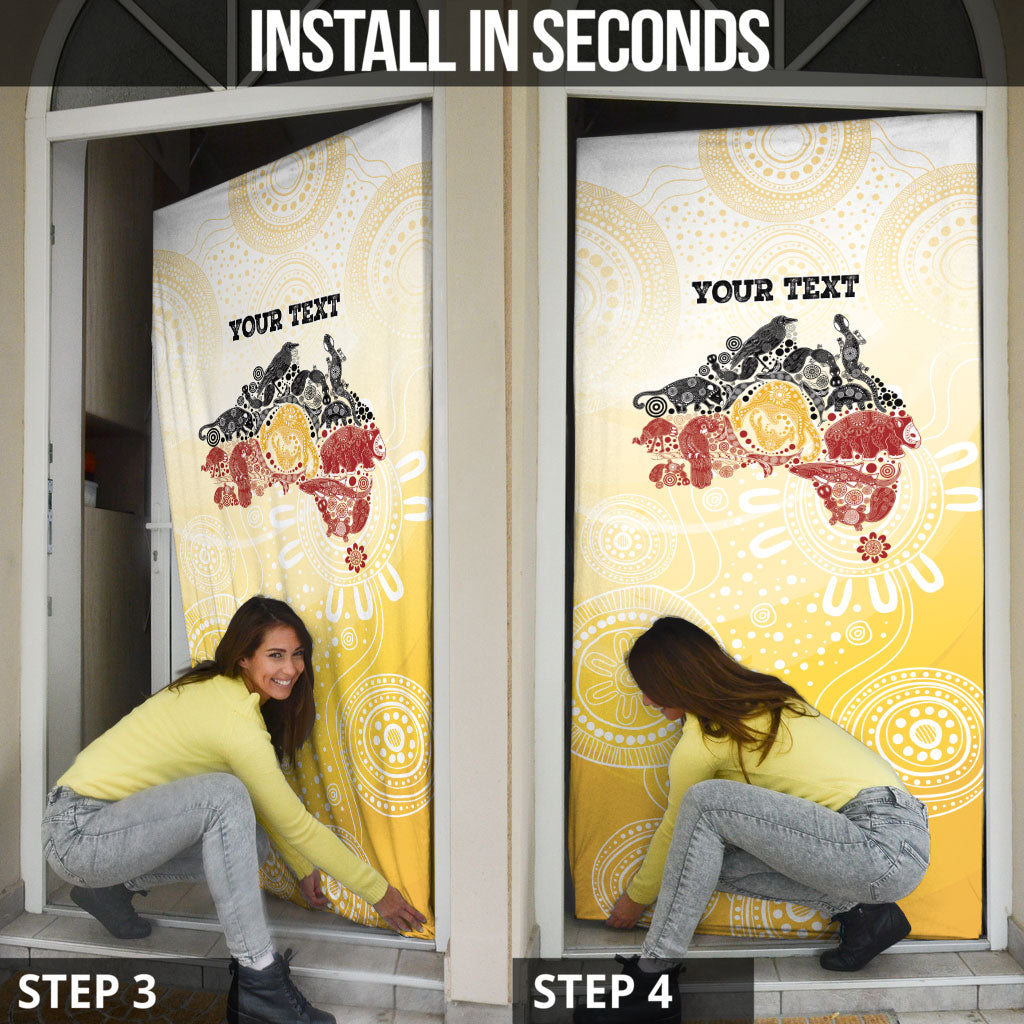 First Nations NAIDOC Week 2026 Personalized Door Cover Aussie Zodiacs