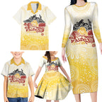 First Nations NAIDOC Week 2026 Personalized Family Matching Long Sleeve Bodycon Dress and Hawaiian Shirt Aussie Zodiacs